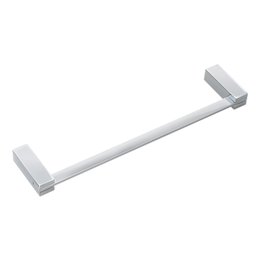 Toalheiro simples de parede 30cm para banheiro REFLEXO cromado RE51 CONY