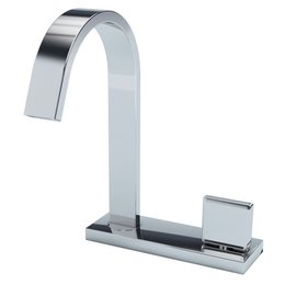 Torneira de mesa para lavatorio agua fria 1185 C210 cromado Prima Fani