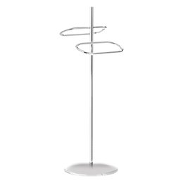 Toalheiro de Mesa/Bancada Cromado Oval - CLEAN DUPLO TB 08 CONY