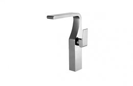 Misturador Monocomando para Lavatorio e Cozinha Bica Alta SUBLIME cromado -1727 RUBINETTOS