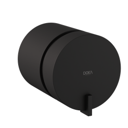 Acabamento para Registro Quantum Matt Black Doka