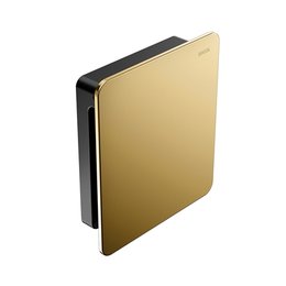 Acabamento para válvula de descarga Docol Flat ouro polido 931743