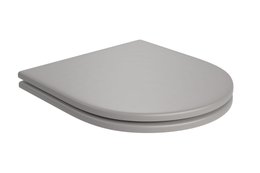 Assento Poliester Cinza Antracite Carrara/Duna/Lk/Nuova/Level AP.237.85 SlowClose Deca