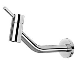 Torneira para Lavatório de Parede Loggica cromada - 348506 DOCOL