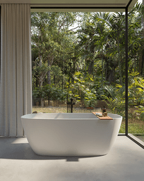 Banheira Amazonia de Imersão 180x81,5x62 Branco Sabbia