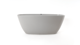 Banheira Bahia de Imersão 162x71x61 Cinza Lunar Sabbia