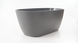 Banheira Bahia de Imersão 162x71x61 Cinza Urbano Sabbia