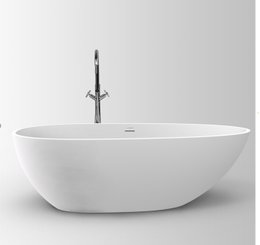 Banheira Doha em Pedra Fundida 150x60x80