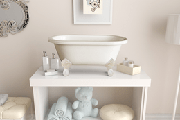 Banheira Infantil LILU de Imersão com Ralo SABBIA