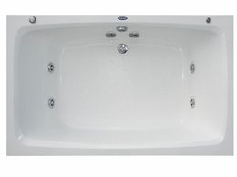 Banheira Marbella dupla H-2 Gel Coat Slim Albacete