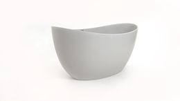 Banheira Sampa de Imersão 147X76X68 Cinza Lunar Sabbia