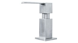 Dosador de sabão aço inox escovado quadrado (13320) Franke