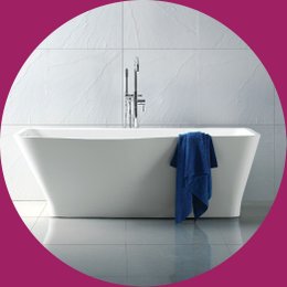 Banheira de Imersão CAMPECHE (175x80x60)cm Branca - IM1006 IMMSERI