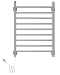 Toalheiro termico eletrico Quadratto cromado 85W - 220V Seccare
