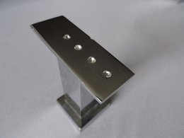 Cabide de Parede Cromado Monza Crismoe