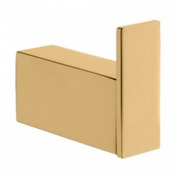 Cabide simples quadratta dourado KR770 Kromma