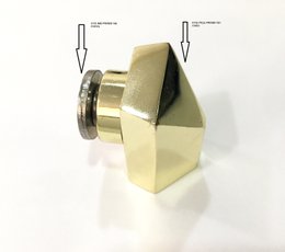 Prendedor de Porta Dourado CPM-400