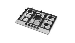 Cooktop Zurique aço inox 70cm 20.07.41207 Debacco