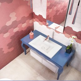 Cuba Arco 70 de Sobrepor 70x45x2 Sabbia