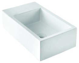 CUBA de apoio 44X25CM CURVE 1 branca Celite