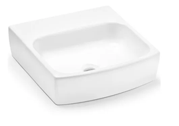 Cuba de apoio quadrada Bali 43x42 branca Incepa