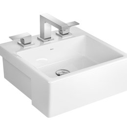 Cuba De Semiencaixe Quadrada Com Mesa L.830.17 Deca