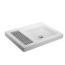 Cuba de sobrepor retangular L.131.17 Deca