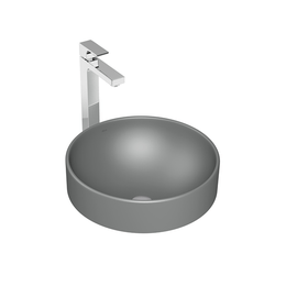 Cuba Deca L.1050.86 de Apoio Redonda Cinza Fosco