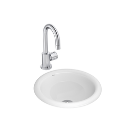 Cuba Deca L.50.17 de Sobrepor Redonda Branca