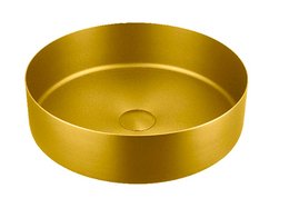 Cuba Inox CUB1032 Dourado Escovado 36x12 Rubinettos