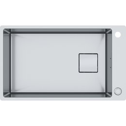 Cuba Onyx OYX 210-65 Aço Inox Escovado 65x14 Franke