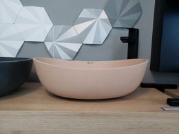 Cuba Sampa de Apoio 49x34x16 Nude Rustico Sabbia