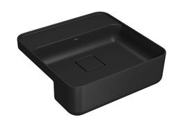 Cuba Semiencaixe Quadrada com Mesa 40cm L.61040.M.94 Deca