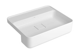 Cuba Semiencaixe Retangular 50cm L.63050.M.17 Deca