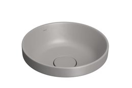 Cuba Sobrepor Redonda 30cm L.22030.85 Cinza Antracite Deca