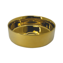 Cuba de Apoio Redonda 36cm Gold