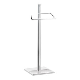 Toalheiro de Mesa/Bancada Quadrado com Base Quadrada Cromado -  TB20 CONY