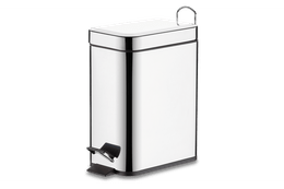 Lixeira Retangular Brinox Decorline 3047/100 em Aço Inox - 5 L