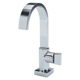 Torneira de mesa para lavatorio agua fria 1195 C210 bica alta Prima Fani