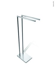 Toalheiro de Piso/Chão DK 6084 SLIM Inox DOKA