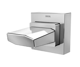 Acabamento para Registro de Gaveta e Pressão Base Deca ou Similares 1/2", 3/4" E 1" NEXT cromado DOCOL