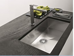 Cuba Planar 76x45x20 sem Acesórios com Válvula  Aço Inox - 10180 Franke