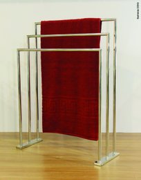 Toalheiro de Piso/Chão DK 6082 ARCH Triplo Inox DOKA