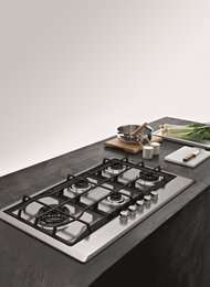 Fogão de mesa Multicooking 90 inox 5 bocas gas FHM 905 4G LTC XS C Franke