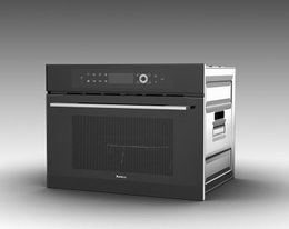 Forno Micro-ondas combinado Montreal digital 60cm 10 funções 20.07.21406 Debacco