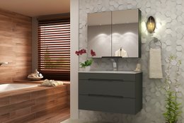 Gabinete para banheiro Jazz 80cm Mazzu