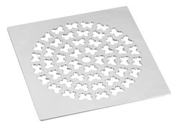 Ralo Grelha 15X15 sem Base Aço Inox Borboleta Invinox