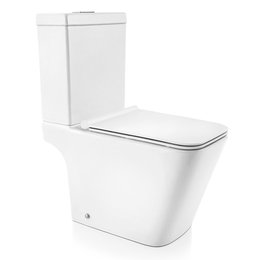 Kit Bacia com caixa acoplada e assento Vougan+conjunto de fixação flexivel e anel de vedação 969466 Docol