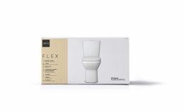 Kit bacia com caixa acoplada KP.380.17 Flex Deca