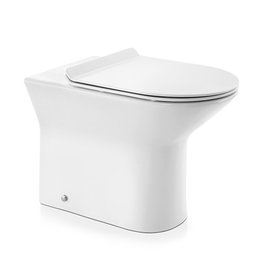 Kit Bacia Convencional com assento Lift branca +conjunto de fixação, tubo de ligação e anel de vedação 968966 Docol